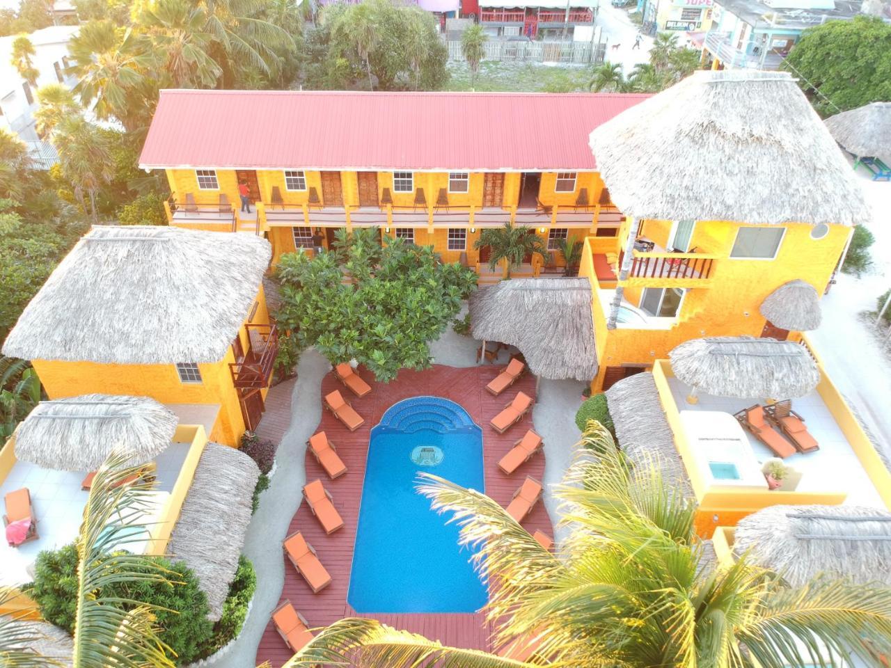 Seaside Cabanas Hotel Caye Corker Exteriér fotografie
